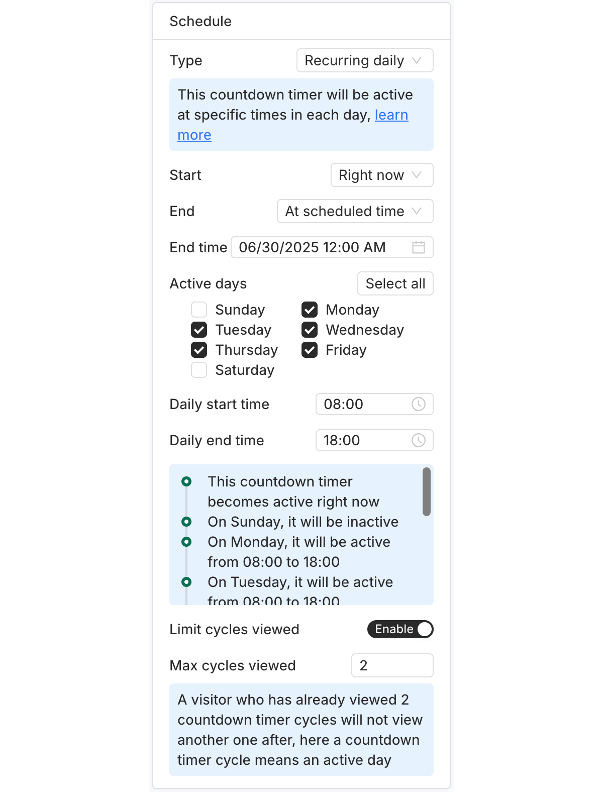 Limit cycles viewed