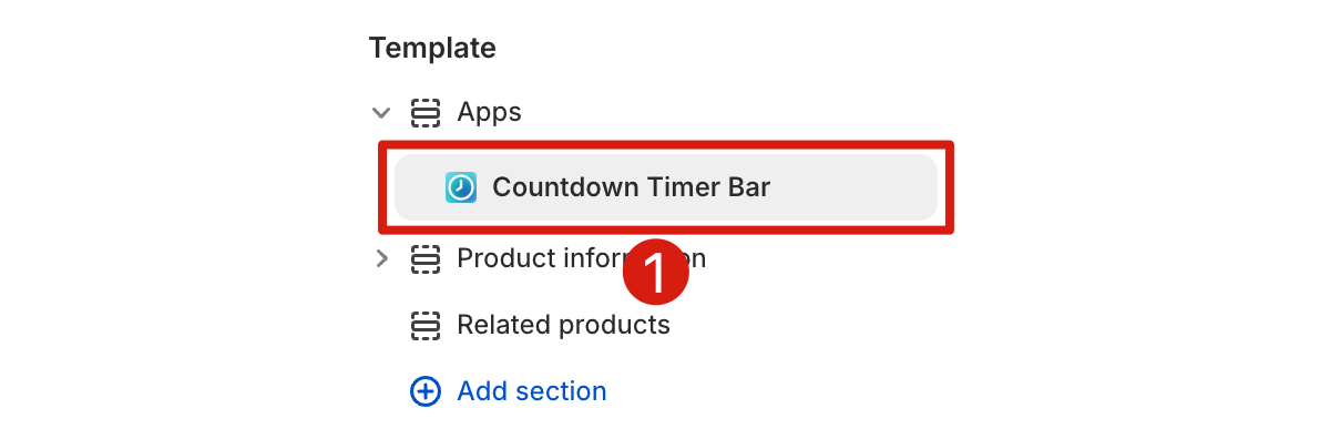 Paste timer bar ID and save step 1