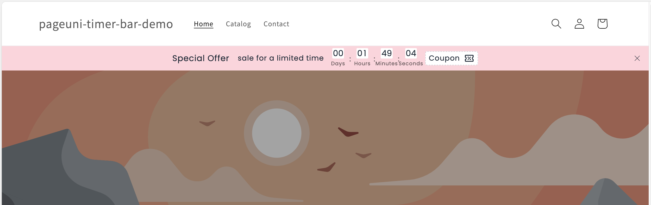 No margins in app section