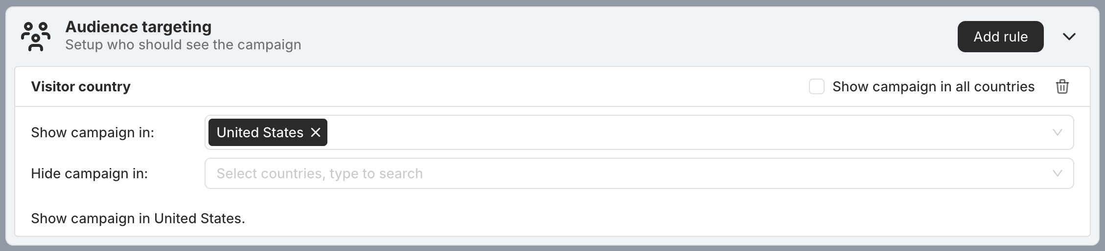 Geolocation targeting